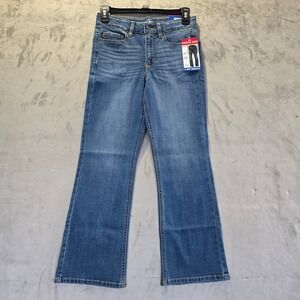 Lincoln Outfitters Kids Size 14 Bootcut‎ Denim Jeans Adjustable Waistband